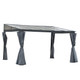 Outsunny 4 x 3m Waterproof Outdoor Hardtop Pergola in Grey