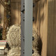 Outsunny Raised Garden Bed with Trellis Standing Patio Planter Box in Dark Grey