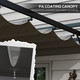 Outsunny 3x4m Pergola with Retractable Roof and Aluminium Frame in Grey