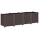 vidaXL 160x40x53cm Garden Planter in Brown