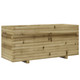 vidaXL 110x40x49.5cm Impregnated Pine Wood Garden Planter