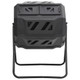vidaXL 160L 73x64x95cm Garden Compost Bin in Black