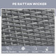 Outsunny Mixed Grey Rattan Sun Lounger Garden Furniture with Adjustable Backrest & Wheels