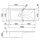 Reginox EGO 480 Single Bowl Granite Kitchen Sink with Drainer 4th Image