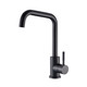 Reginox NERAMB Single Lever Kitchen Tap - Matt Black Product Image