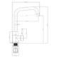 Reginox SALINA Single Lever U-Spout Kitchen Tap 2nd Image