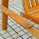 Outsunny 2 Seater Wood Garden Chair Swing Bench