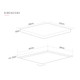 Caple C8400I 59cm 4 Zone Induction Hob 5th Image