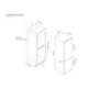Caple RI7321 177cm 243L 70/30 Premium Integrated Fridge Freezer 4th Image