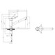 Villeroy and Boch COMO/SS Como Single Lever Ktichen Tap Dimensions