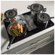 Caple PANSETDD 4 Piece Downdraft Induction Hob Pan Set 4th Image