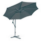 SunTime PG00839DG 3m Hanging Crank Parasol - Grey Product Image