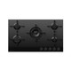 Fisher & Paykel CG905DLPGB4 Series 9 90cm 5 Burner LPG Gas Hob - Black Glass Product Image
