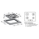 Lifestyle LSGOG60BK 60cm 4 Burner Gas on Glass Hob 2nd Image