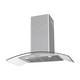 Lifestyle LSHDGC90S 90cm Curved Glass Chimney Cooker Hood - Stainless Steel Product Image