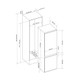 Lifestyle LS5050FF Built In 50/50 Frost Free Fridge Freezer 2nd Image