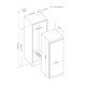 Lifestyle LSBITLFZFF 177cm Tall Built In Frost Free Freezer 2nd Image
