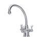 Perrin & Rowe 1420CP Etruscan Triple Lever Sink Mixer with Filtration - Chrome Product Image