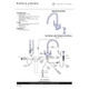 Perrin & Rowe 1535 Langbourne Dual Lever Filtration Tap C Spout & Rinse 2nd Image