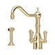 Perrin & Rowe 1575IG Provence Filtration Tap & Rinse - Gold Product Image
