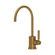 Perrin & Rowe 1601AB Langbourn Juliet Mini Filtration Tap - Aged Brass Product Image