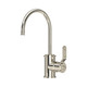 Perrin & Rowe 1633HTNI Armstrong Mini Filtration Tap Textured Handle - Nickel Product Image