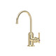 Perrin & Rowe 1844IG Southbank Mini Instant Hot Water And Cold Filtration Tap - Gold Product Image