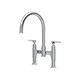 Perrin & Rowe 4996CP Southbank Bridge Sink Mixer - Chrome Product Image