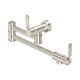 Perrin & Rowe 4599HTPF Pot Filler With Lever Handles - Pewter Product Image