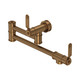 Perrin & Rowe 4599HTBZ Pot Filler + Lever Handles - Bronze Product Image