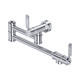 Perrin & Rowe 4599HTCP Pot Filler With Lever Handles - Chrome Product Image