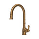 Perrin & Rowe 4744BZ Provence Single Lever Mono with Rinse and Pulldown - English Bronze Product Ima