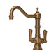 Perrin & Rowe 4761BZ Provence Monobloc Sink Mixer Dual Lever - English Bronze Product Image