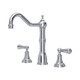 Perrin & Rowe 4771CP Provence 3 Hole Widespread Sink Mixer - Chrome Product Image