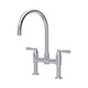 Perrin & Rowe 4293CP Langbourn Bridge 2 Hole Sink Mix - Chrome Product Image