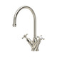 Perrin & Rowe 4385NI Phoenician Mono Sink Mixer Dual Crosshead - Nickel Product Image