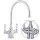 Perrin & Rowe 4461CPWPC Phoenician with Etruscan Spout WPC Levers - Chrome Product Image