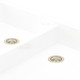 Perrin & Rowe 6490NI Double Bowl Waste Kit - Nickel Product Image