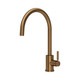 Perrin & Rowe 4912BZ Juliet Single Lever Mono Mixer C Spout - English Bronze Product Image