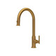 Perrin & Rowe 4944AB Southbank Monobloc Sink Mixer With Pull-Down Rinse - Aged Brass Product Image