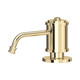 Perrin & Rowe 6595IG Armstrong Deck Mounted Soap Dispenser - Gold Product Image
