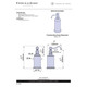 Perrin & Rowe 6933 Phoenician Ionian Etruscan Traditional Free Standing Soap Dispenser 2nd Image
