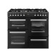 Belling CCRCA100DF-BK 444411799 Cookcentre 100cm Dual Fuel Range Cooker - Black Product Image