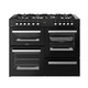 Belling CCRCA110DF-BK 444411805 Cookcentre 110cm Dual Fuel Range Cooker - Black Product Image