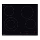 Belling CH602TBLK 444410136 60cm 4 Zone Ceramic Hob - Black Product Image