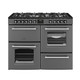 Belling FHRCA110DF-BK 444411838 Farmhouse 110cm Dual Fuel Range Cooker - Black Product Image