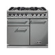 Falcon F1000DXDFSS/CM Deluxe 1000 Dual Fuel Range Cooker - Stainless Steel & Chrome Product Image
