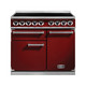 Falcon F1000DXEIRD/N-EU Deluxe 1000 Induction Range Cooker - Cherry Red & Nickel Product Image