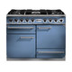 Falcon F1092DXDFCA/NM Deluxe 1092 Dual Fuel Range Cooker - China Blue & Nickel Product Image