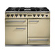 Falcon F1092DXDFCR/BM Deluxe 1092 Dual Fuel Range Cooker - Cream & Brass Product Image